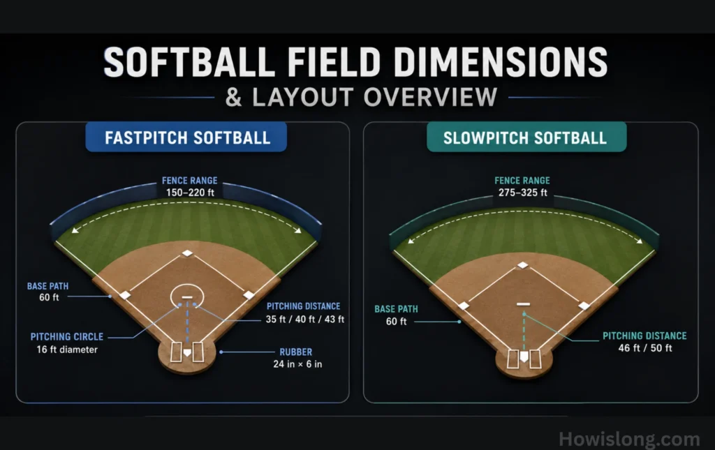softball-field-dimensions