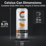 celsius-can-dimension