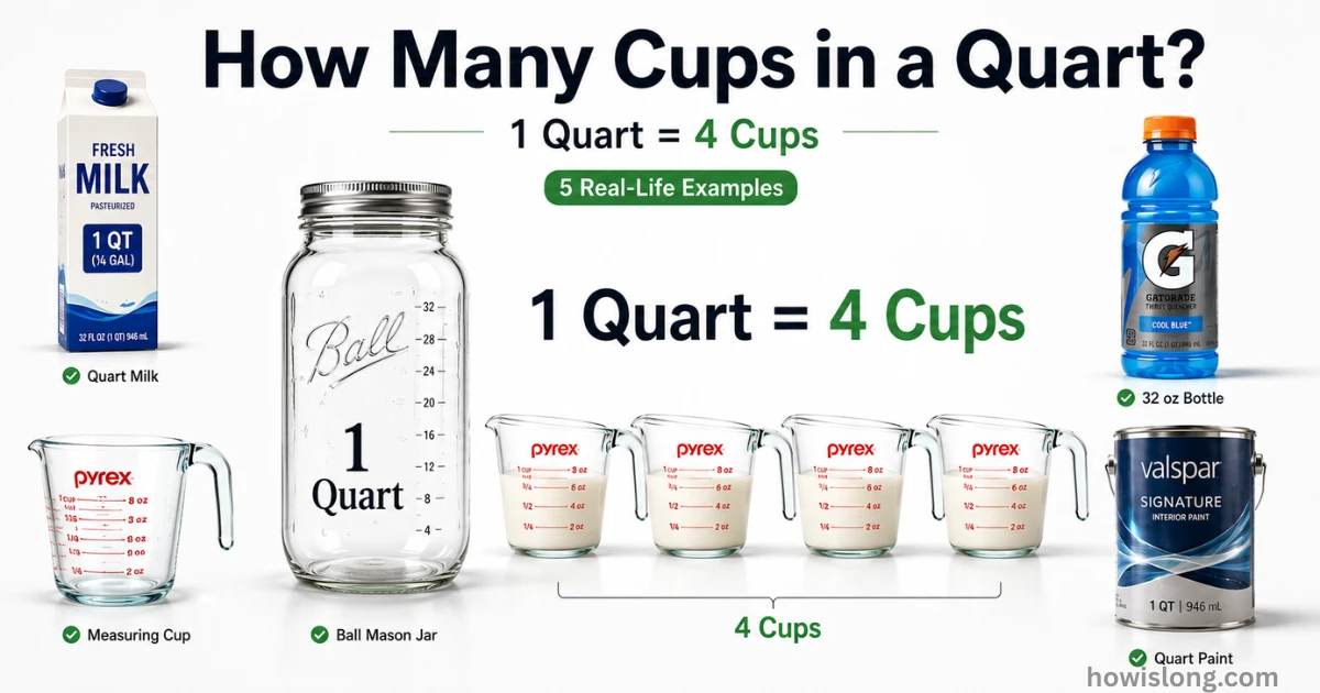 how-many-cups-in-a-quart