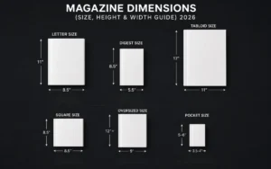 magazine-dimension